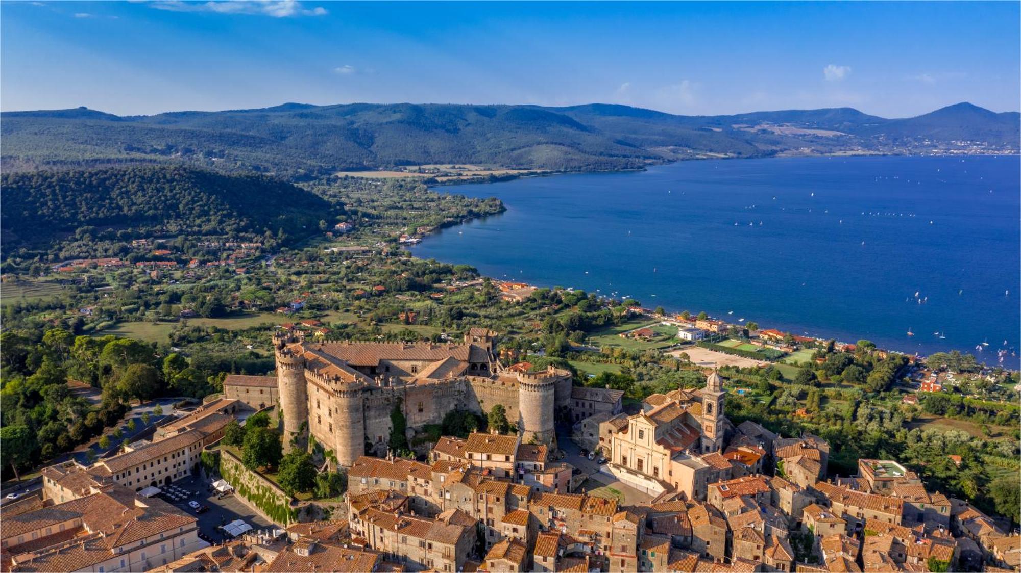 Apt Finestra Sul Castello, Vista Lago Wi-Fi Gratis บรักชาโน ภายนอก รูปภาพ